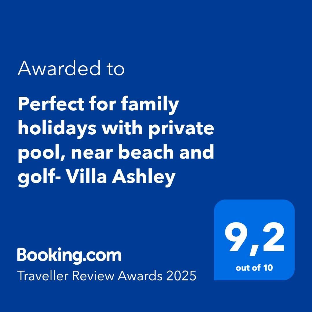 Perfect For Family Holidays With Private Pool, Near Beach And Golf- Villa Ashley Коста-де-Антигуа Экстерьер фото
